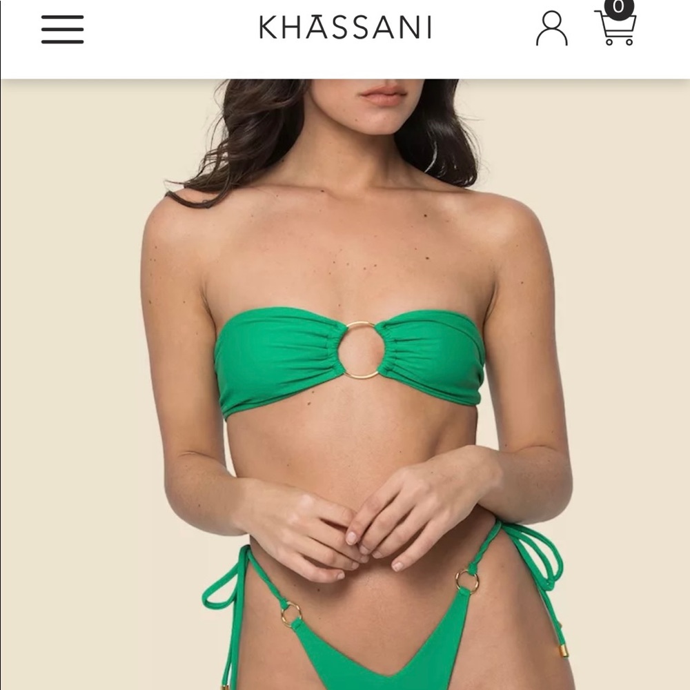 KHASSANI Billy Top Green Size Small